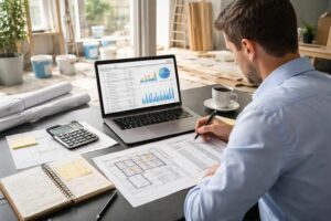 estimez facilement le budget de vos travaux de rénovation grâce à des devis détaillés et un suivi financier précis pour maîtriser vos dépenses.