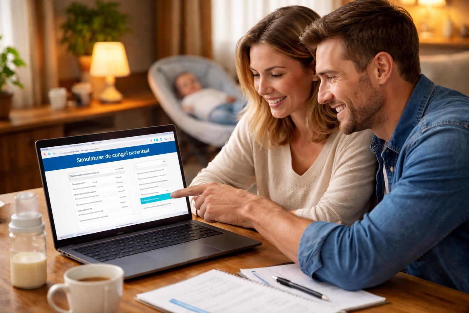 calculez facilement votre congé parental et le maintien de salaire grâce au simulateur officiel de la caf, pour mieux gérer votre budget familial.