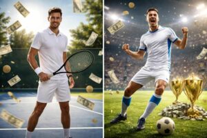 découvrez une analyse détaillée des salaires des sportifs professionnels dans les domaines du tennis et du football, comparant revenus, primes et contrats.